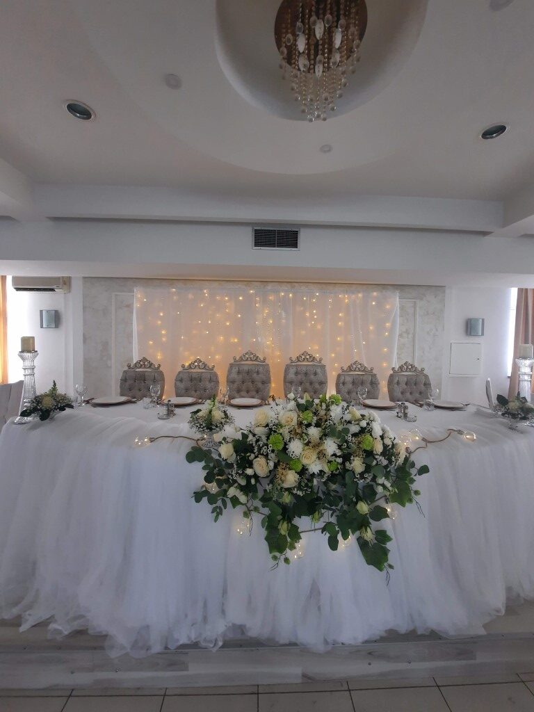 Pozadine za vjenčanja, mladenački stol, foografisanje - Dekoracije Novexlight
